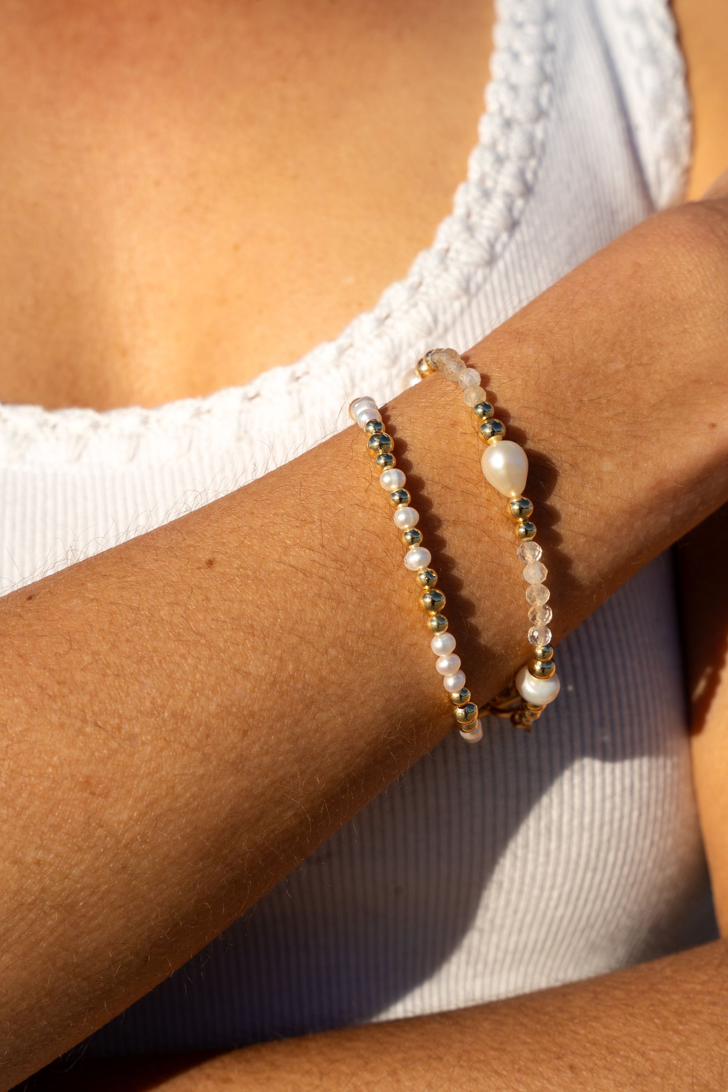 Moonlight Gold Bracelet