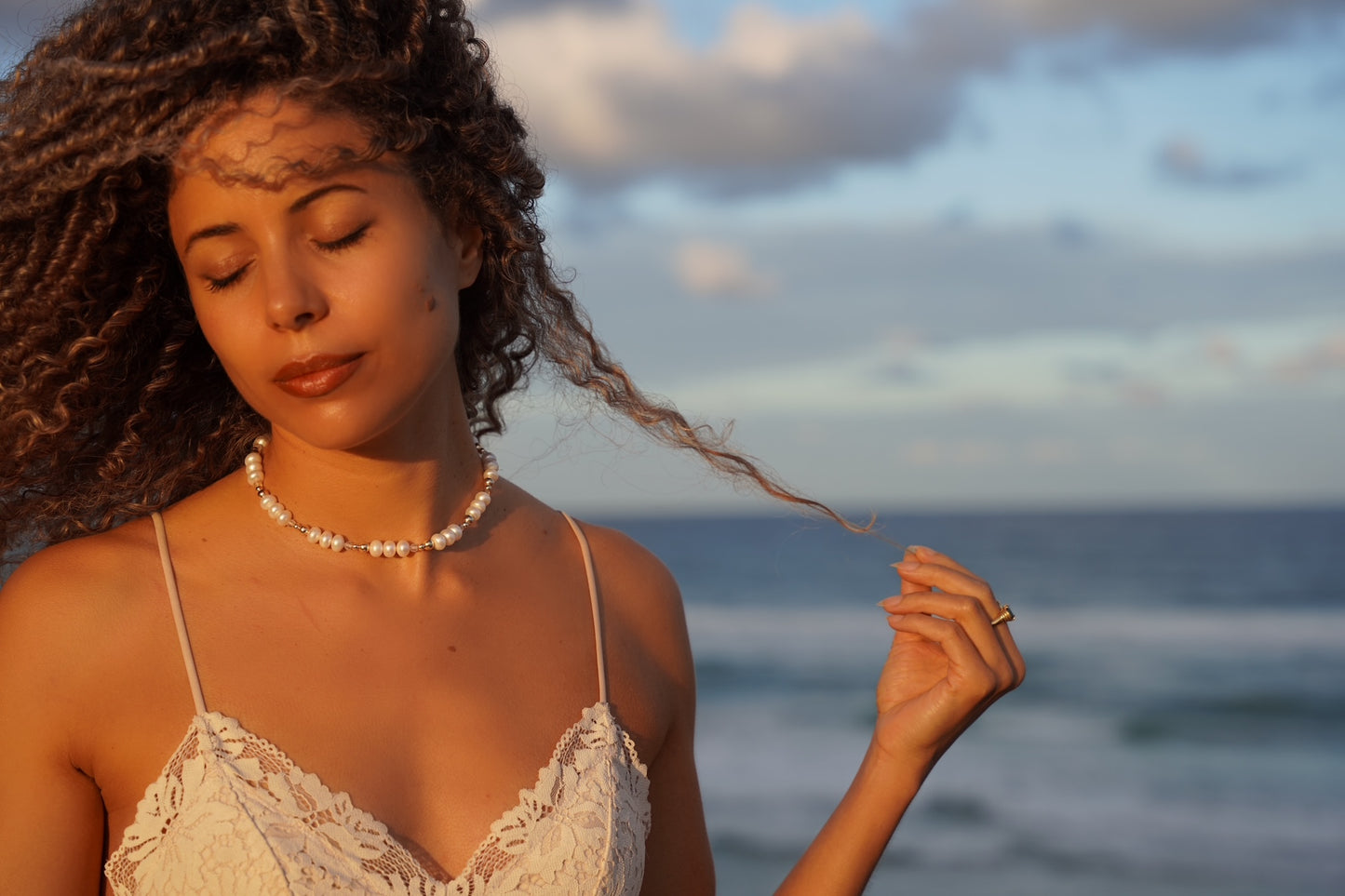 Moonlight Gold Necklace