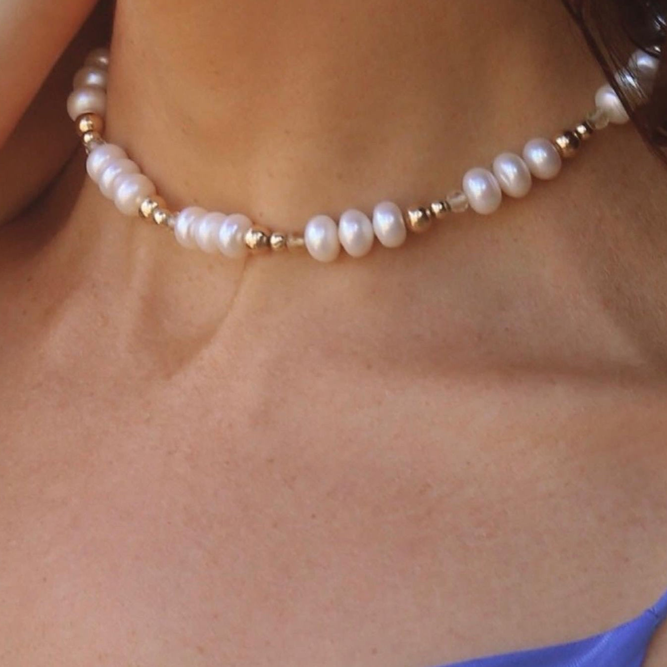 Moonlight Gold Necklace