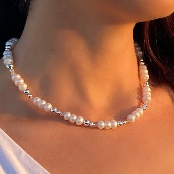 Moonlight Silver Necklace