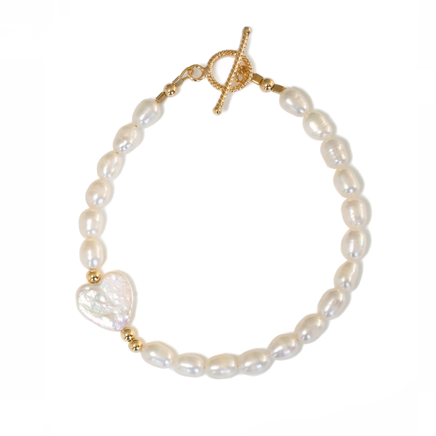 Valentine Pearl Bracelet