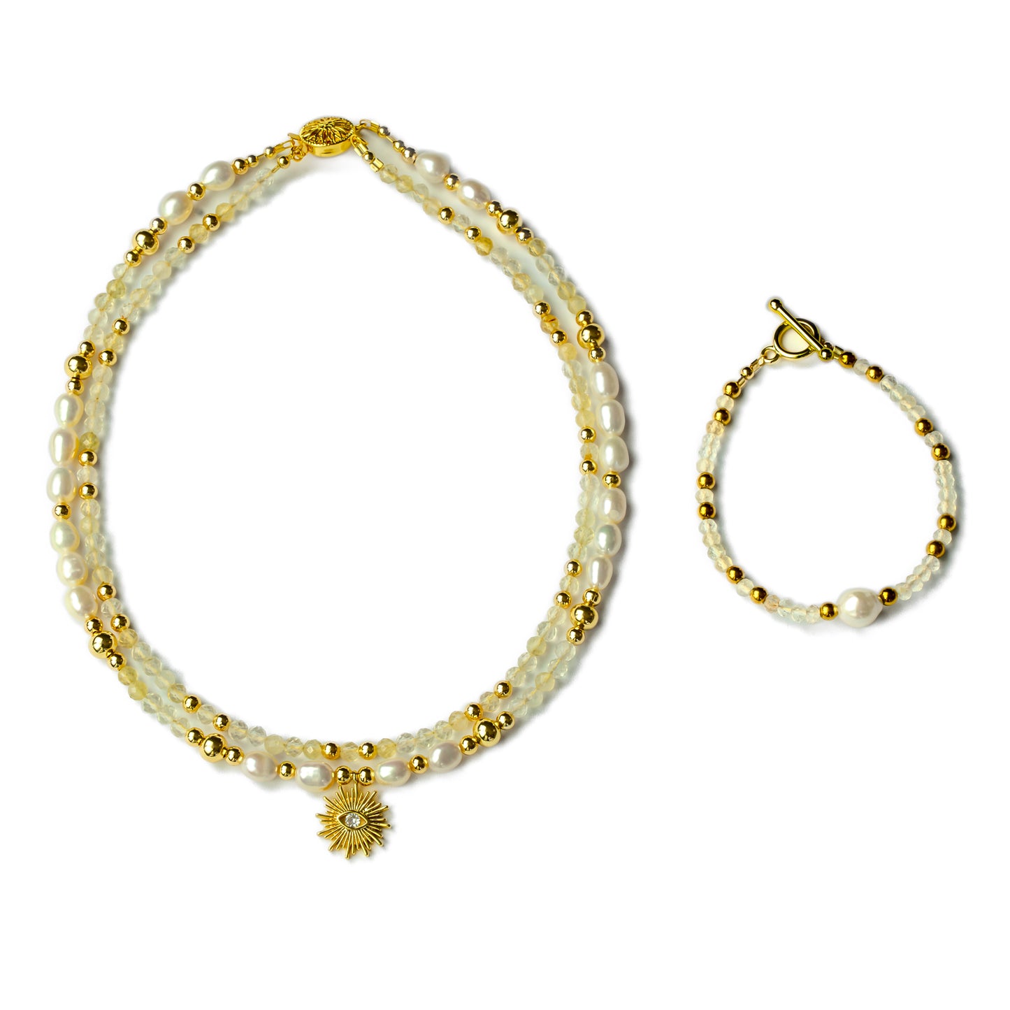 Divine Goddess Citrine Set