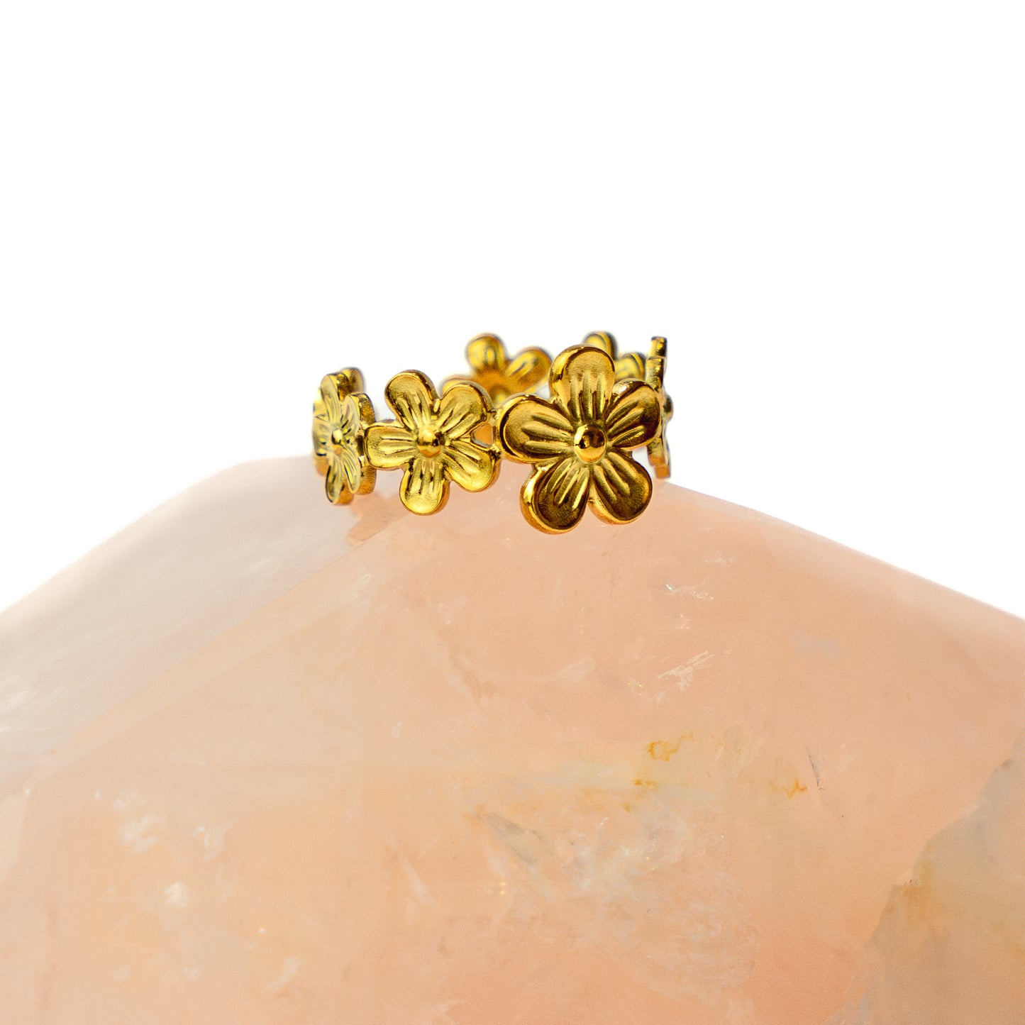 Flower Gold Ring