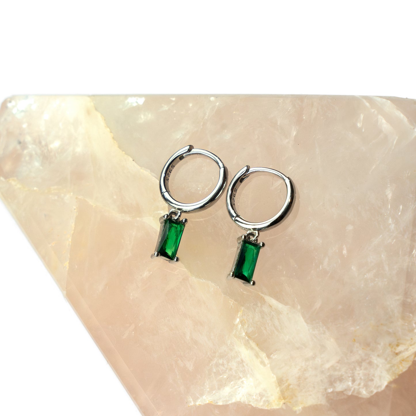 Green Ocean Earrings