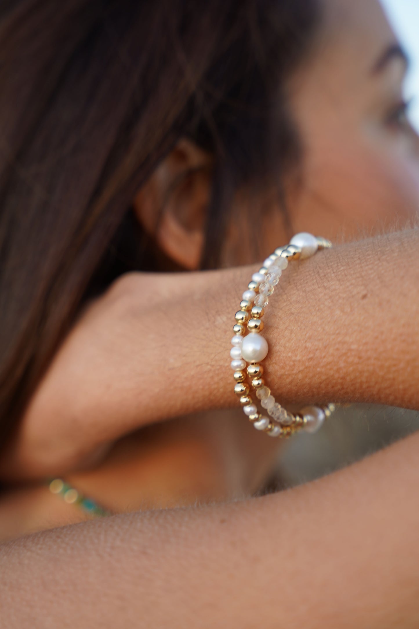 Moonlight Gold Bracelet