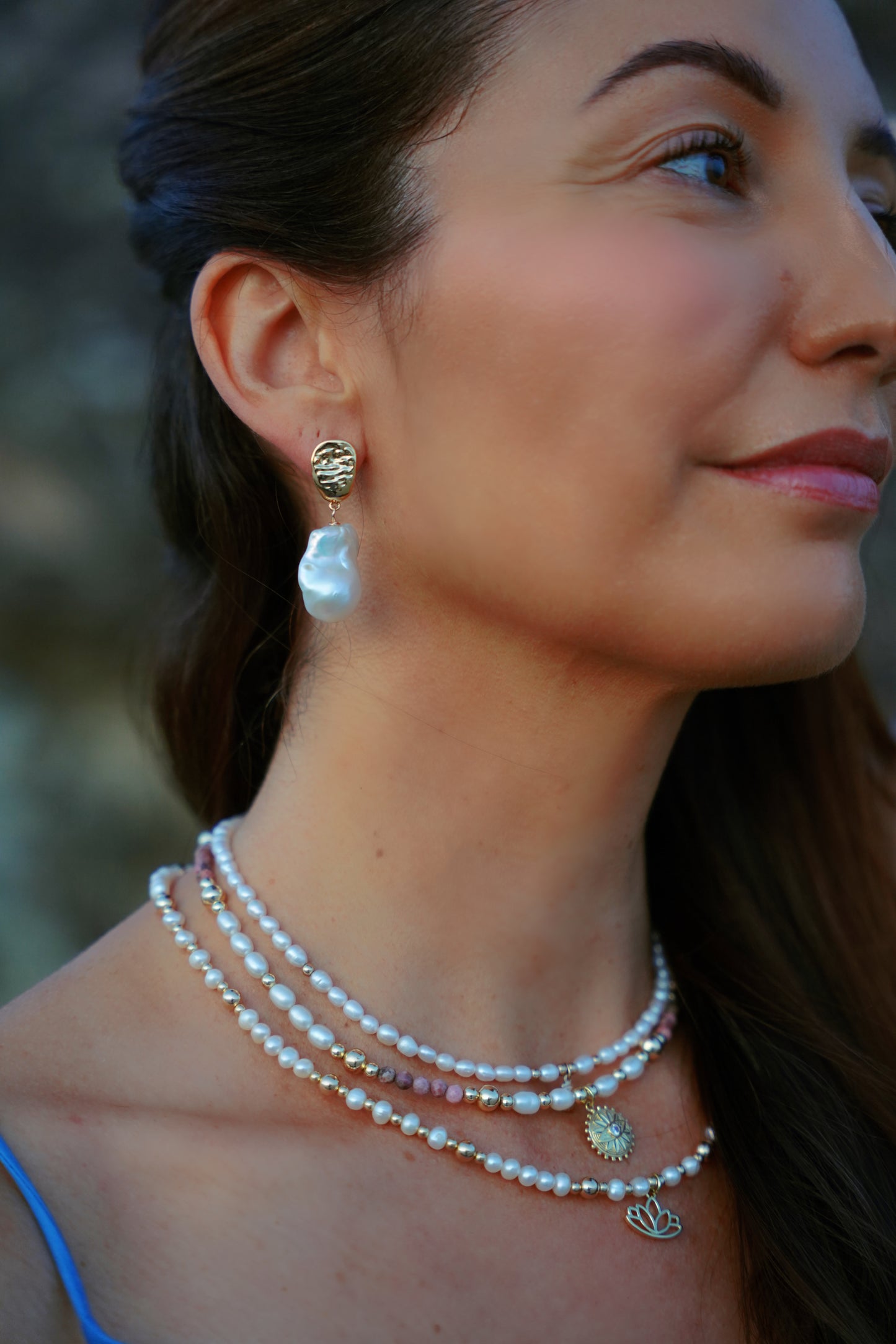 Ocean Pearl Earrings