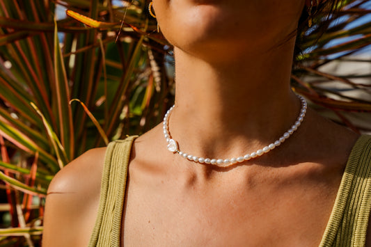 Valentine Pearl Necklace